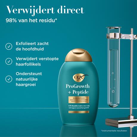 OGX ProGrowth & Peptide Shampoo 385 ML