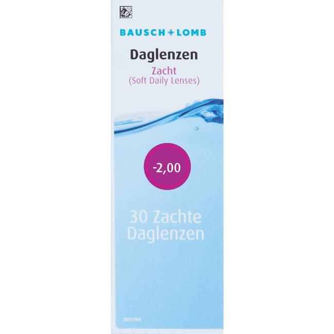 Bausch+Lomb DagLenzen -2,00 (30 stuks)