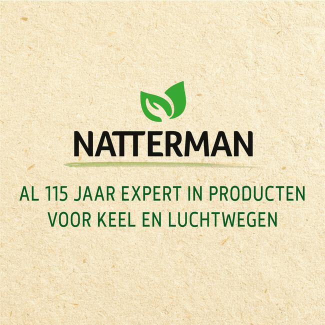 Natterman Natural Vlierbes, Tijm en Honingsiroop 150 ML