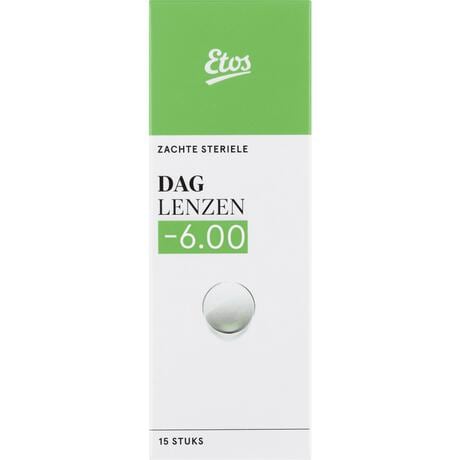 Etos Zachte Daglenzen -6 15 stuks
