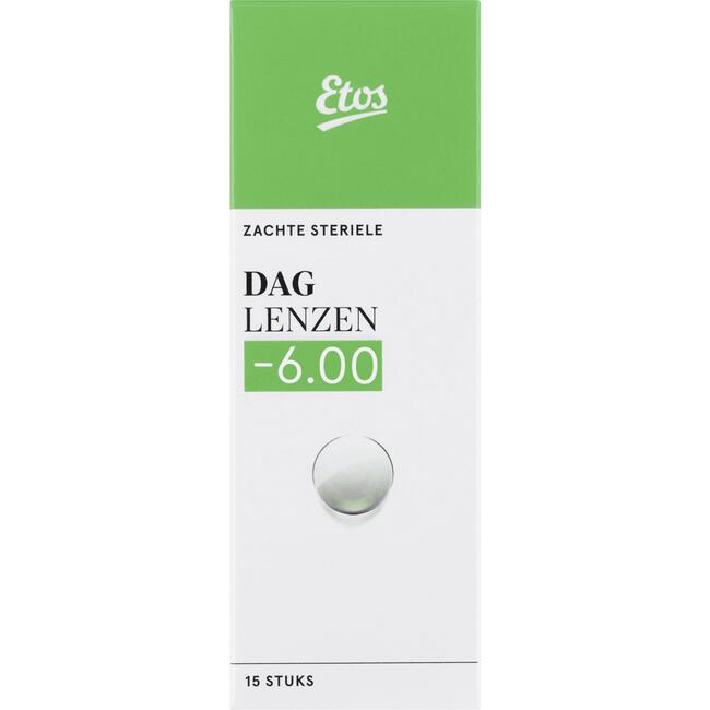 Etos Zachte Daglenzen -6 15 stuks