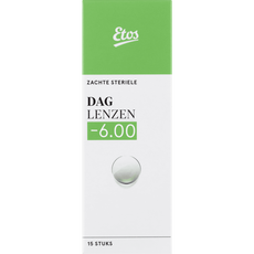 Etos Zachte Daglenzen -6 15 stuks