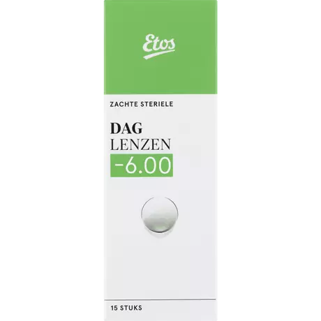 Etos Zachte Daglenzen -6 15 stuks