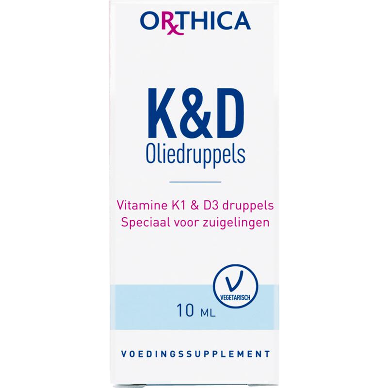 Orthica Vitamine K1 & D3 Oliedruppels 10 ML