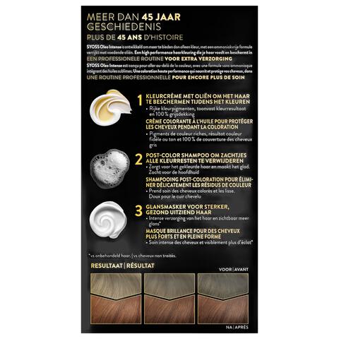 Syoss Oleo Intense Permanente Haarkleuring 6-76 Warm Koperblond/Cuivre Doré