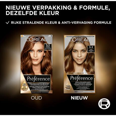 L'Oréal Paris Préférence Permanente Haarverf 5.3 Virginie