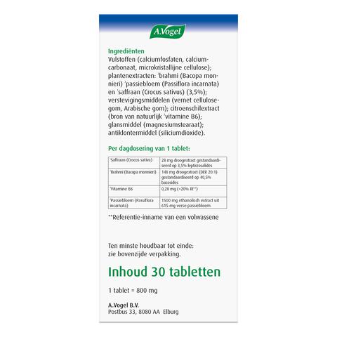 A.Vogel Perimenopauze Mentaal 30 Stuks