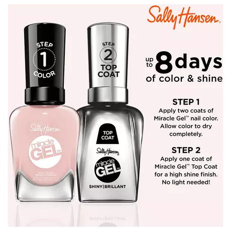 Sally Hansen Miracle Gel Nagellak 248 Once Chiffon a Time Roze 14,7 ML