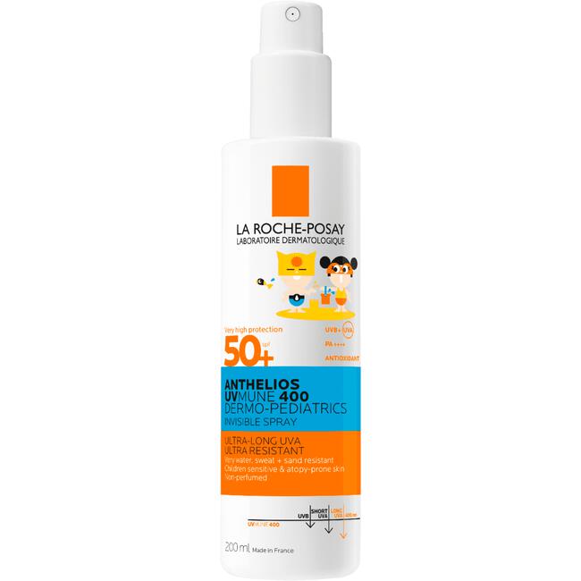 La Roche-Posay Anthelios Kind Zonnebrandspray UVMune SPF50+ 200 ML