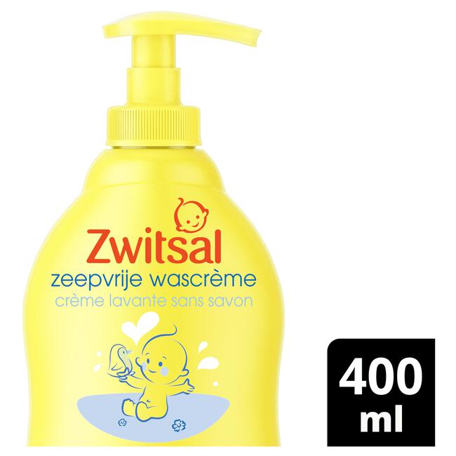 Zwitsal Baby Zeepvrije Wascreme 400 ML