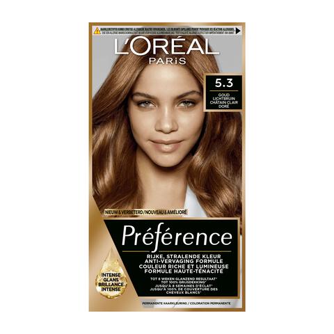 L'Oréal Paris Préférence Permanente Haarverf 5.3 Virginie