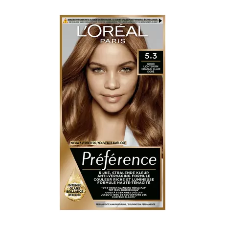 L'Oréal Paris Préférence Permanente Haarverf 5.3 Virginie