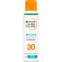 Garnier Ambre Solaire Invisible Protect Mist Zonnebrandspray SPF30 Transparante formule Waterresistent 150ML
