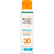 Garnier Ambre Solaire Invisible Protect Mist Zonnebrandspray SPF30 Transparante formule Waterresistent 150ML