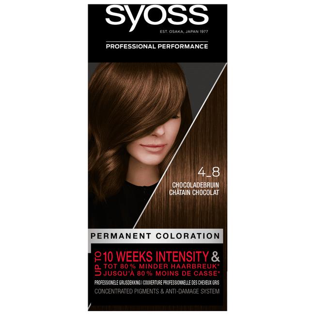 Syoss 4-8 Chocolate Brown Haarverf