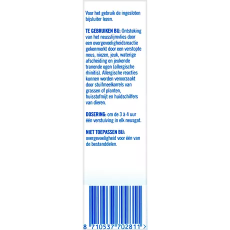 Prevalin Neusspray bij Hooikoorts 15 ML
