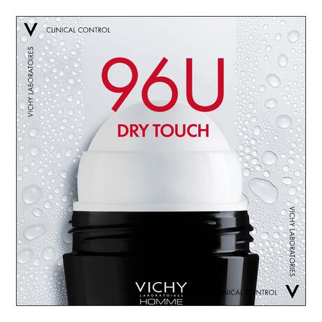Vichy Homme Clinical Control 96U Deodorant Roller 50 ML