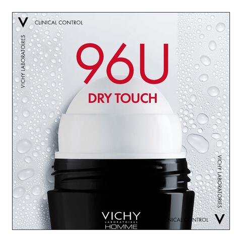 Vichy Homme Clinical Control 96U Deodorant Roller 50 ML