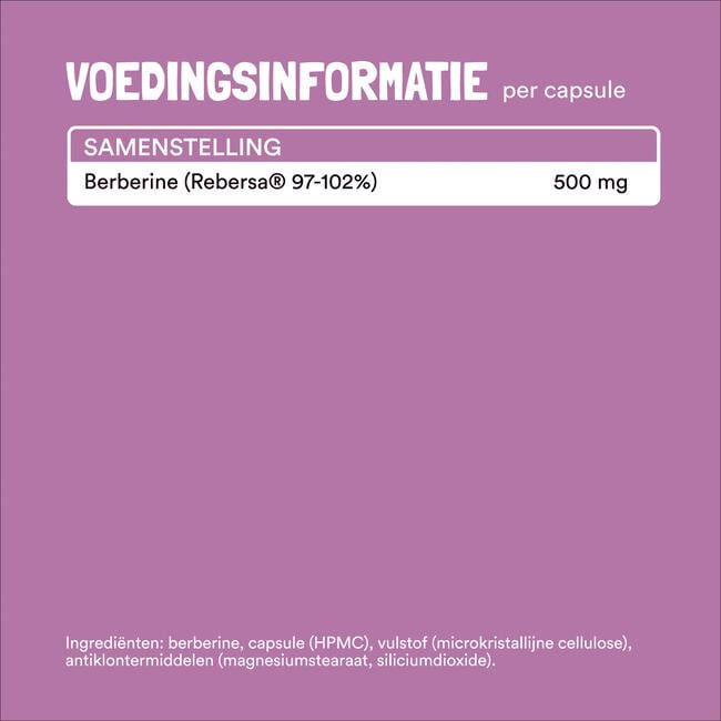 Yummygums Berberine Capsules 30 stuks