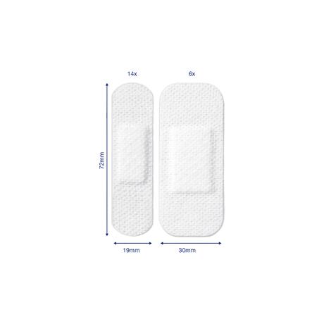 Hansaplast Sensitive Pleisters 20 stuks