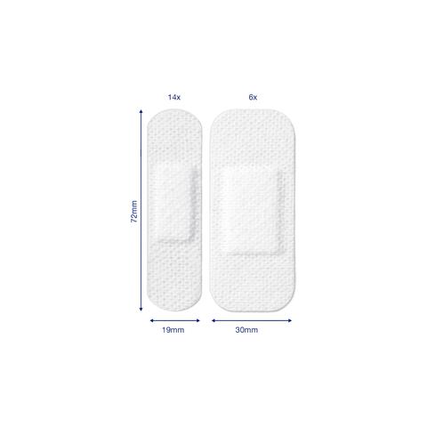 Hansaplast Sensitive Pleisters 20 stuks