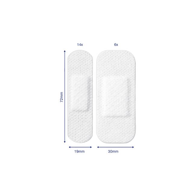 Hansaplast Sensitive Pleisters 20 stuks