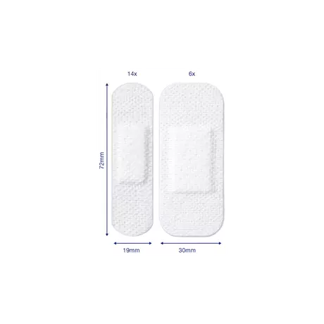 Hansaplast Sensitive Pleisters 20 strips