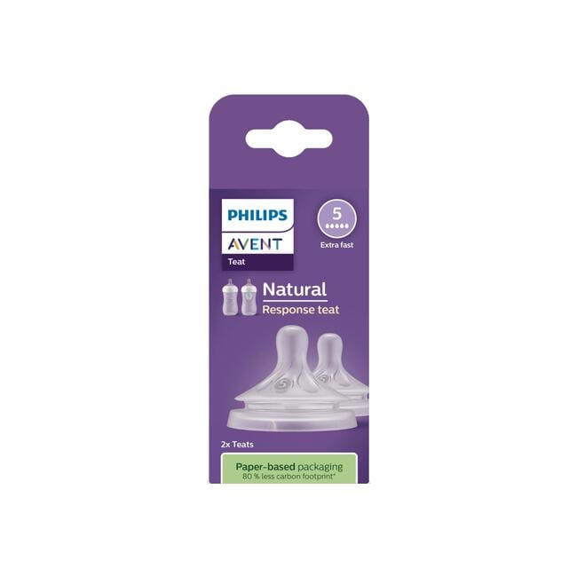 Avent Flesspeen Natural SCY965/02 6,0 T5 2 stuks