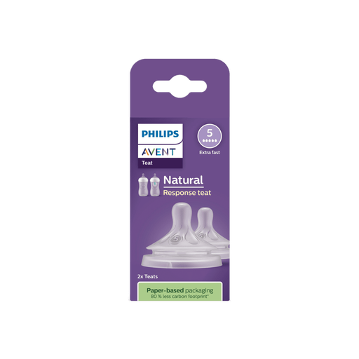 Philips Avent Natural Response Flesspeen 6M+ SCY965/02 2 stuks