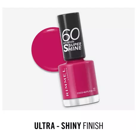 Rimmel London 60 Seconds SuperShine Nagellak 152 Coco Nuts For You 8 ML