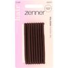 Zenner Haarelastiek MF Bruin 9 stuks