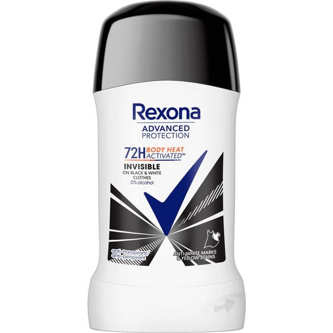 Rexona Woman Advanced Protection Invisible B&W Deodorant Stick 50 ML