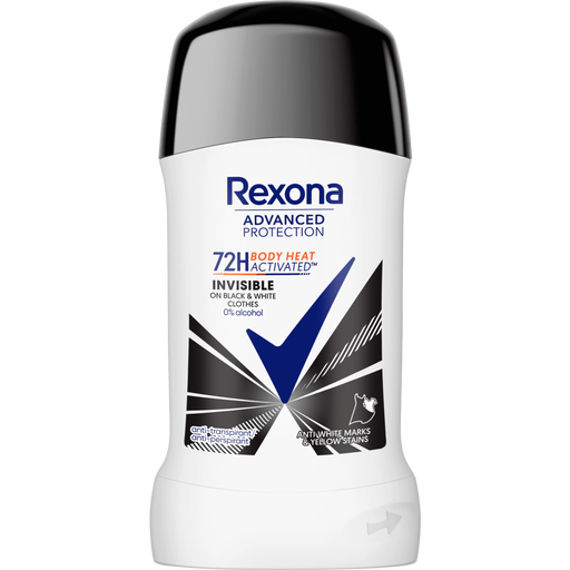 Rexona Woman Advanced Protection Invisible B&W Deodorant Stick 50 ML