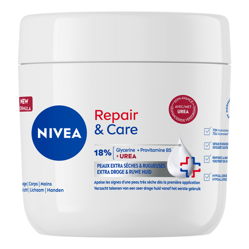 NIVEA Repair & Care Urea Crème 400 ML