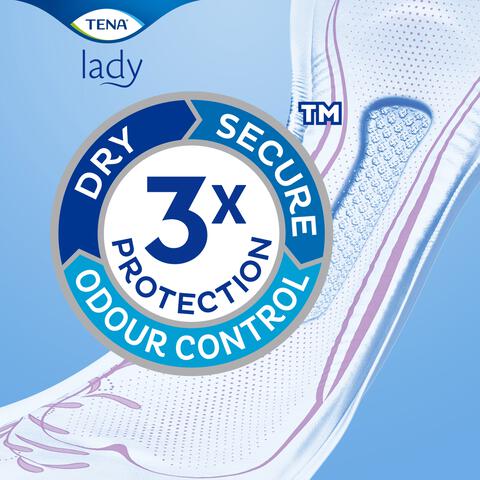 TENA Discreet Protect+ Maxi Incontinentieverband 6 stuks