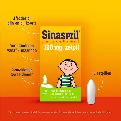 Sinaspril Zetpillen 120 MG