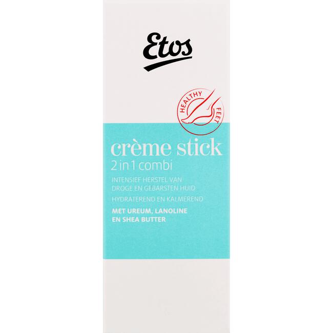 uniek Maak een sneeuwpop verkoper Etos Healthy Feet Crème Stick 2-in-1 Combi 20 ML + 3,2 GR 20 ML | Etos