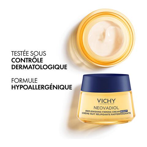 Vichy Neovadiol Lipidenaanvullende Revitaliserende Nachtcrème 50 ML