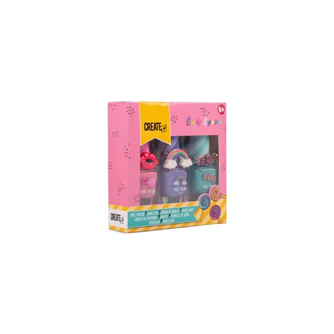 Create It! Candy Nagellak 3X Ringen