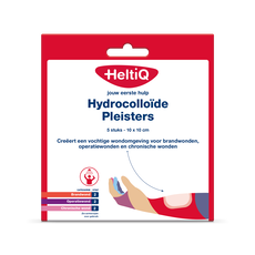 HeltiQ Hydrocolloid Pleisters 5 stuks