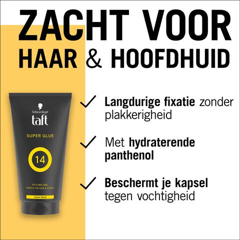 Taft Styling Gel Super Glue Gel 150 ML