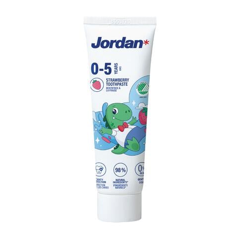 Jordan Kids 0-5 Jaar Tandpasta 75 ML