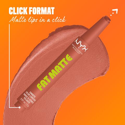 NYX Professional Make Up Fat Matte Lipstick 01 Cozy Whipped Nude