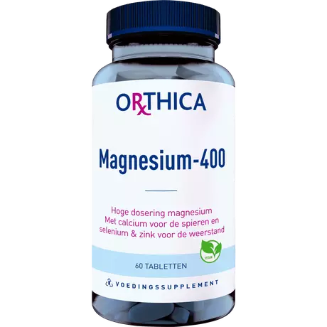 Orthica Magnesium-400 Voedingssupplement Tabletten 60 stuks