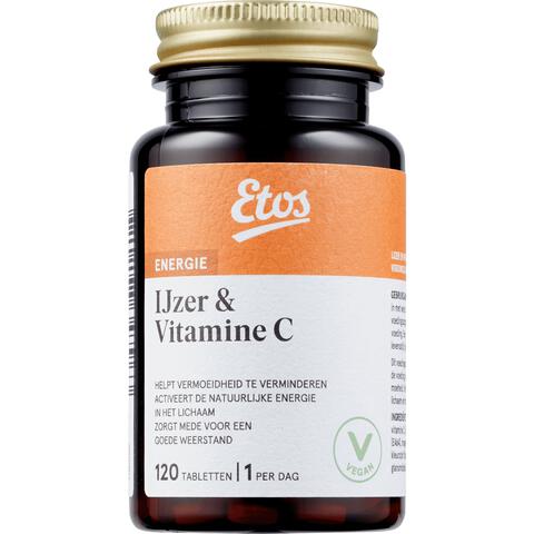 Etos IJzer en Vitamine C 120 stuks