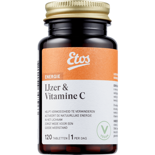 Etos Vitamine C en IJzer Tabletten 120 stuks