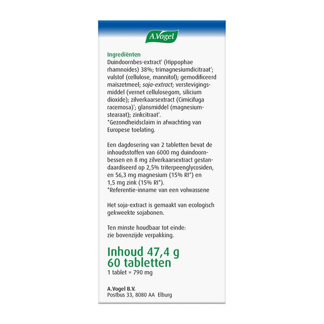 A.Vogel Famosan Stemmingswisselingen1* Overgang1* Tabletten 60 stuks
