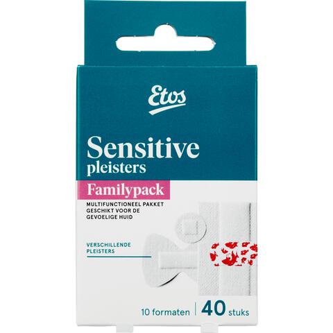 Etos Family Pack Sensitive Pleisters 40 Pleisters