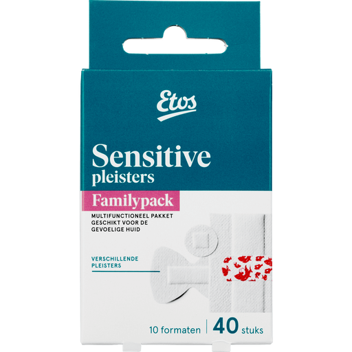 Etos Family Pack Sensitive Pleisters Pleisters 40 stuks