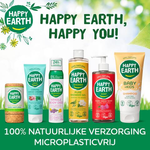 Happy Earth 100% Natural Whole Body Lavender Ylang Deodorant Spray 100 ML